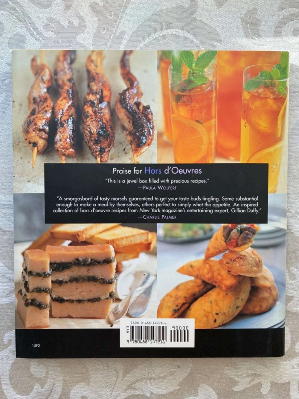Hors d’Oeuvres by Gillian Duffy Hardcover Cookbook